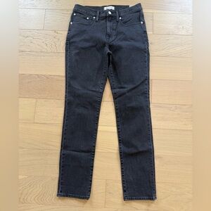 Women’s Madewell Slim Boy Jean Black